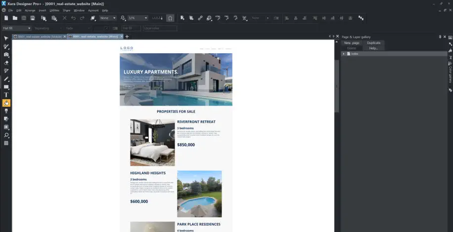 xara-web-designer-an-example-website